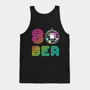 Sober Disco Ball Tank Top